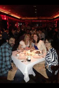 bday dinner NYC 2014