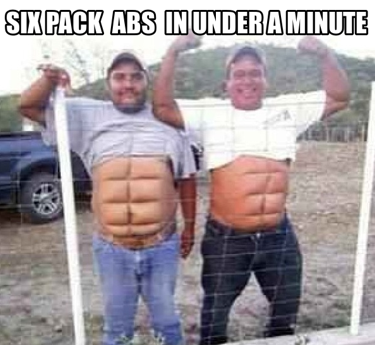 exercise funny 6 pack