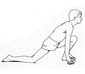kneeling hip flexor stretch