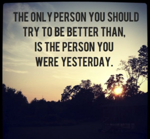 be a better person